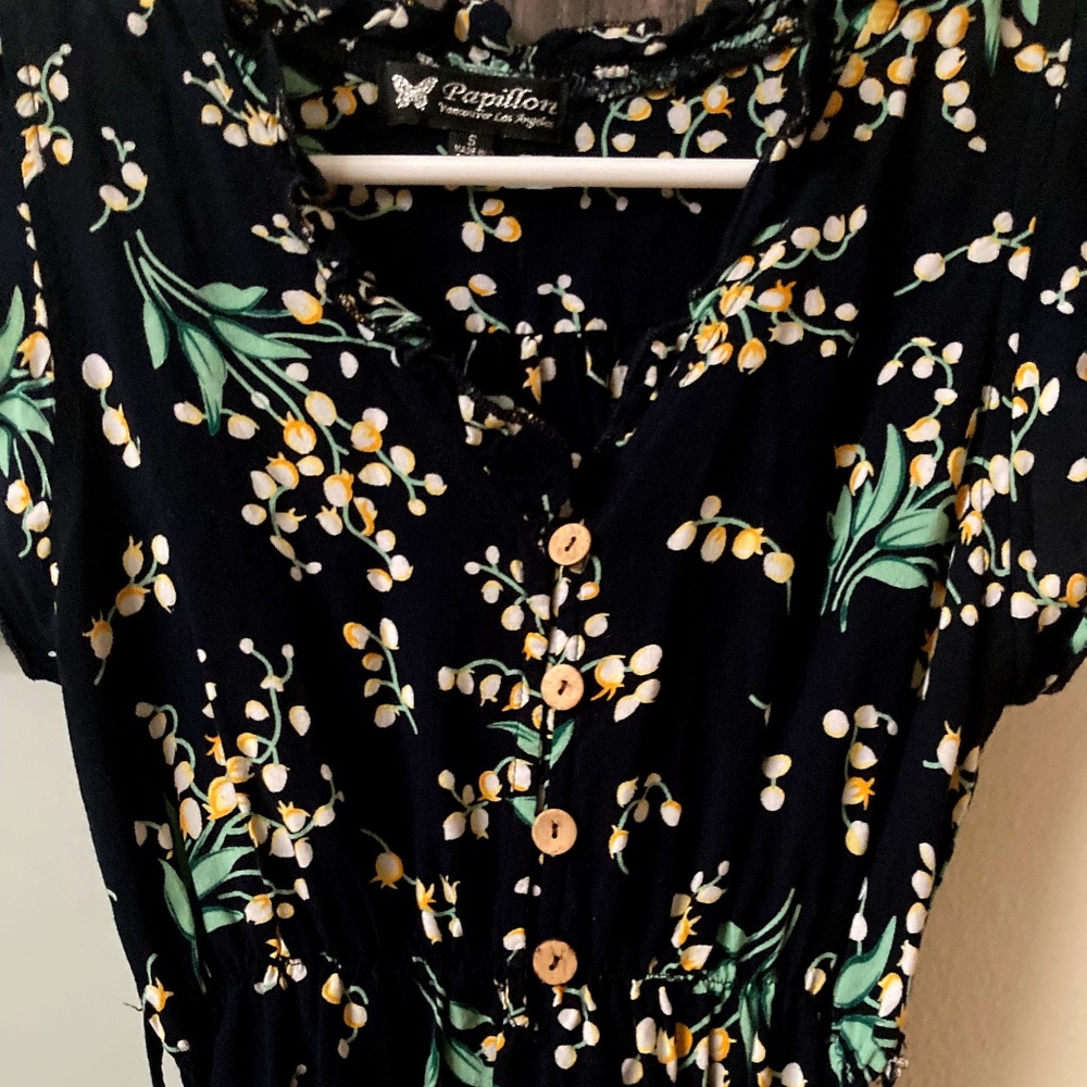 Papillon floral dress